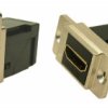 Złacze przelotowe Kąt Proste Przepust Żeński 19-pinowe RS PRO