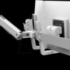 45-479-216 Ergotron HX dual monitor arm up to 42 inches - wall bracket, whi