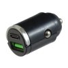 Ładowarka samochodowa 12/24V USB typ-C USB-A Hipws