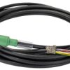 Przewód czujnik-siłownik ze złączem Złącze M12 liczba rdzeni 4 długość 5m Rodzaj A Męskie Złącze B Złącze M12