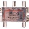 Rozdzielacz sygnału SAT splitter 1x F / 4x F 5-2500MHz 67003
