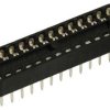 Podstawka; zwykła DIP; DIP28p; 2,54mm; wąska 0,3