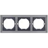 Ramka potrójna szara WESA – CC TR 49