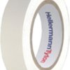Insulation tape, 15 x 0.15 mm, PVC, white, 10 m, 710-00105