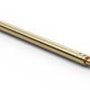 Standard test pin with probe, triangular, Ø 1.02 mm, travel  6.4 mm, pitch 1.9 mm, L 33 mm, F07515B120G150