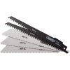Draper 52517 Assorted Reciprocating Saw Blades-Multi-Purpose Cutting, 150mm 5Pc
