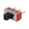 Przełącznik suwakowy 28VDC 5A 250VAC 2A 2-poz 1-tor 1xNO+NC / 5MS1S102AM2QE
