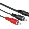 PRZEWOD JACK 2*RCA 1.2M