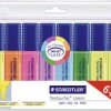 Staedtler Marker do tekstu Textsurfer® classic 364 A WP8 żółty, czerwony, różowy, niebieski, turkusowy, pomarańczowy, zi