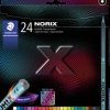 186 C24 Coloured pencils, triangular shape, 24 colours