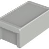 PC enclosure, (L x W x H) 231 x 125 x 90 mm, light gray (RAL 7035), IP66, 96015235