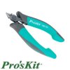 Szczypce cążki tnące boczne precyzyjne, Cu 1.3mm, 122mm, Proskit PM-723
