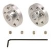 Uniwersalna aluminiowa piasta montażowa na wał 6 mm, otwory M3 (2 szt.) Pololu