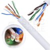Kabel sieciowy U/UTP kat.5e skrętka 4x2x0,45mm wewnętrzny Eca PVC biały DAHUA