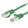 PATCHCORD KAT.6 FTP 0.25M ZIELONY FLUKE PASSED LANBERG 10-PACK