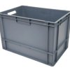 Pojemniki Euro Szary szerokość 400mm 76L L RS PRO PP