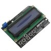 3 sztuki tarczy klawiatury z niebieskim podświetleniem do modułu wyświetlacza LCD 1602 LCD1602, płyta rozszerzeń wejścia/wyjścia