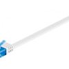 CAT 6a kabel krosowy płaski,U/UTP, Biały