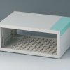 ABS enclosure, (L x W x H) 260 x 185 x 124 mm, gray white (RAL 9002), IP40, B2211205