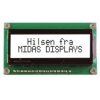 Wyświetlacz monochromatyczny LCD, , Alfanumeryczny, Midas