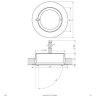 Lampa do zabudowy EVN 425014 425014 20 W