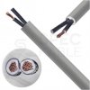 Kabel sterowniczy BiT 500 H 2x0,75mm2 szary 300/500V numerowany bezhalogenowy B2ca linka Bitner