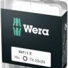 Bit Torx T 10 Wera 867/1 Z DIY SiS 05072406001 D 6.3 10 szt.