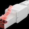 65942 Cat.6 RJ45 plug, field-wireable, UTP