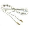 Kabel Jack 3,5 Wtyk-Wtyk 0,5m Stereo, Biały JKJ20 Vitalco wtyk slim