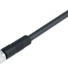 Sensor actuator cable, M8-cable plug, straight to open end, 5 pole, 5 m, PUR, black, 3 A, 77 3405 0000 50005-0500
