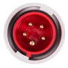 Wtyczka przenośna 16A 5P 400V czerwona IP67 SHARK 0152-6