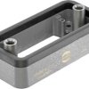 Docking frame, size 16B, die-cast aluminum, IP65/IP67, 09300161710