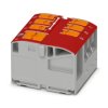 Blok rozdzielczy PTVFIX 6/6X2,5 RD, czerwone złącze przemysłowe - 6 punktów przyłączeniowych o przekroju 2,5mm2 /10szt./