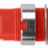 4 mm socket, flat plug connection, mounting Ø 12.2 mm, CAT III, red, SAB 7560 NI / RT