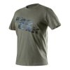 T-shirt roboczy oliwkowy CAMO, rozmiar XXL 81-612-XXL