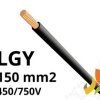 Przewód LGY 150 mm2 czarny (450/750V) jednożyłowy linka H07V-K (bębnowy) IG2012.03 BITNER
