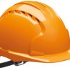 Kask ochronny, Pomarańczowy, HPPE, Standardowy, EVO3
