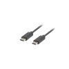 Przewód USB-C M/M 2.0 1M Czarny Lanberg