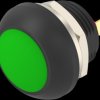 Pushbutton, 1 pole, green, unlit , 0.12 A/125 VAC, 0.2 A/50 VDC, 13.6 mm, IP68, 2329360-4