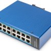 Ethernet switch, unmanaged, 16 ports, 1 Gbit/s, 12-52 VDC, DN-651129