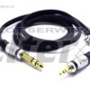 Kabel Jack AUX 3,5mm - 6,3mm stereo 1,5m Vitalco