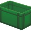 LA-KA-PE 531642 Pojemnik do sztaplowania Transport-Stapelkasten TK 400/50-0, grün aus Polypropylen (VPE 4 Stück) nadaje