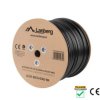Kabel teleinformatyczny zewnętrzny U/UTP kat.5e 4x2xAWG24 CU outdoor suchy LCU5-21CU-0305-BK /305m/