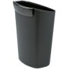 HAN 18355-13 Litter Bin Insert 2.5L Polypropylene Black 180x250x124mm
