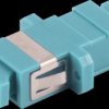BS07-60052 FO coupler, SC / SC, simplex, aqua