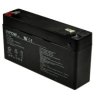 Akumulator; kwasowy bezobsługowy AGM; LP1.3-6; 6V; 1,3Ah; 96x24x51(58)mm; konektor 4,8 mm; VIPOW; 0,31kg