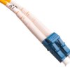 Patch cord światłowodowy LC/LC duplex SM 9/125 OS2 1m LS0H żółty DK-2933-01