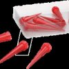ND25P Plastic dispensing needle, 0.25 mm, red