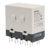 Przekaźnik mocy 100V ac DPDT Omron 8 A 2.6W, montaż PCB Otwór przezierny