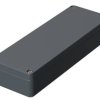 Bopla A 106 (01106000) - obudowa aluminiowa z uszczelką neoprenową (185,5 x 64 x 34,5 mm)